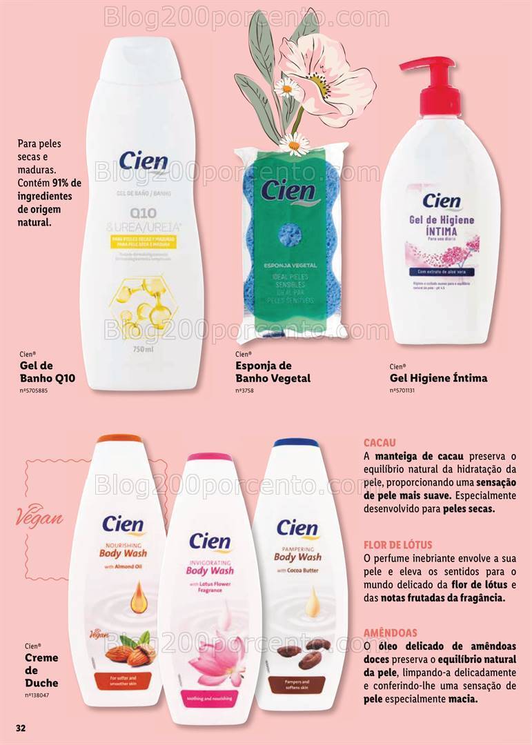 Antevisão Folheto LIDL Cien Beleza Novidades a Partir de 23 Fevereiro