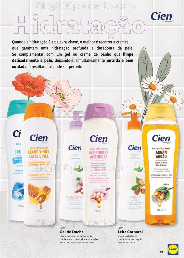 Antevisão Folheto LIDL Cien Beleza Novidades a Partir de 23 Fevereiro
