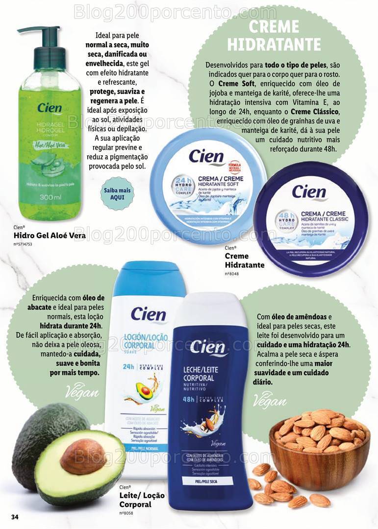 Antevisão Folheto LIDL Cien Beleza Novidades a Partir de 23 Fevereiro