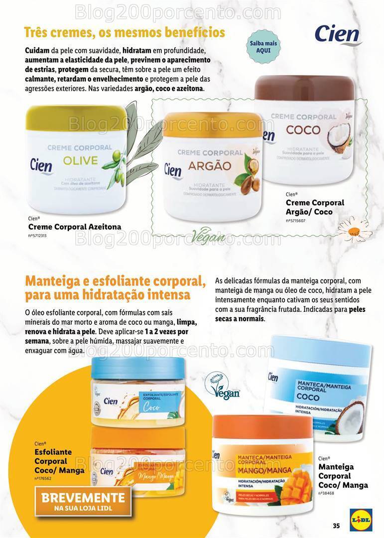 Antevisão Folheto LIDL Cien Beleza Novidades a Partir de 23 Fevereiro