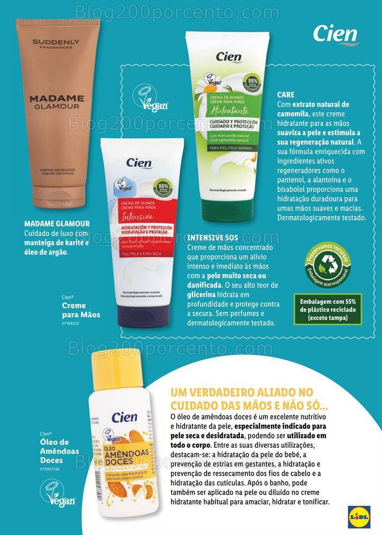 Antevisão Folheto LIDL Cien Beleza Novidades a Partir de 23 Fevereiro