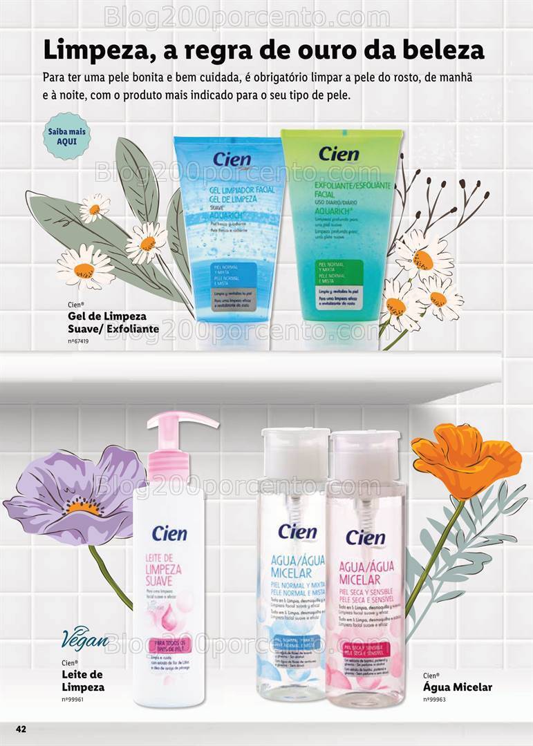Antevisão Folheto LIDL Cien Beleza Novidades a Partir de 23 Fevereiro
