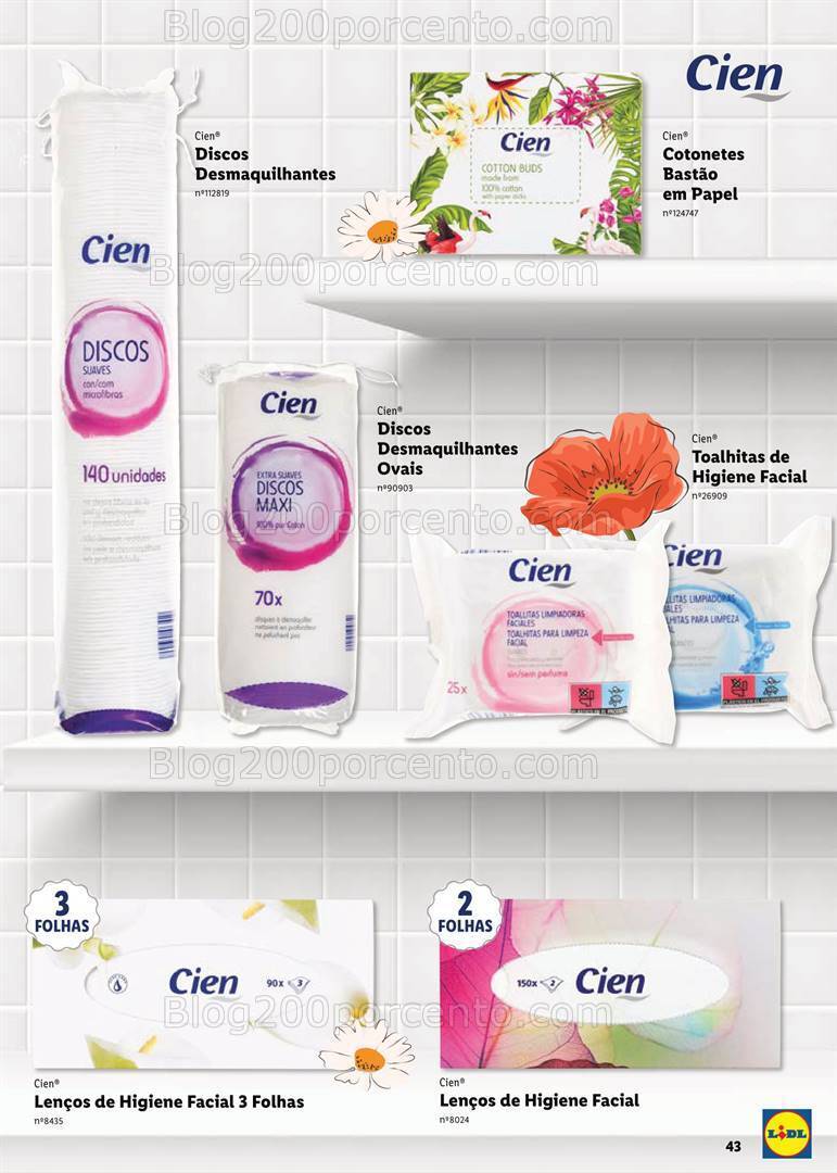 Antevisão Folheto LIDL Cien Beleza Novidades a Partir de 23 Fevereiro
