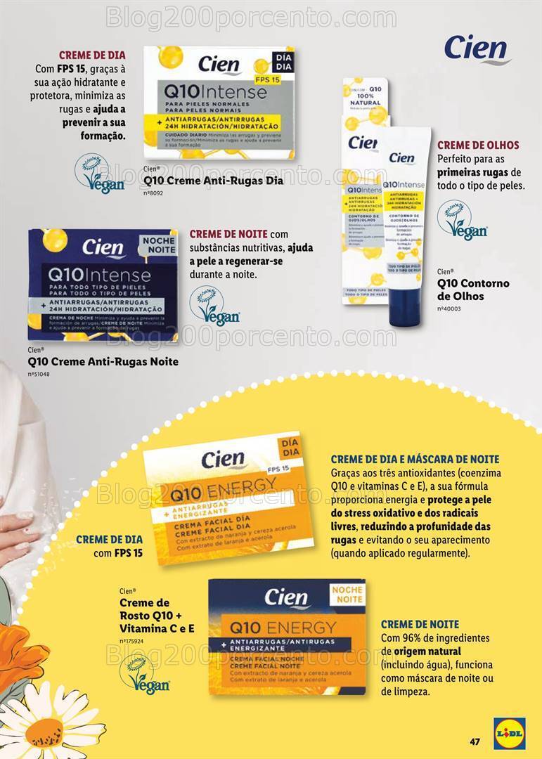 Antevisão Folheto LIDL Cien Beleza Novidades a Partir de 23 Fevereiro