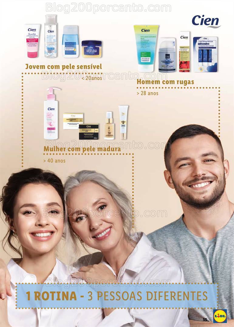 Antevisão Folheto LIDL Cien Beleza Novidades a Partir de 23 Fevereiro