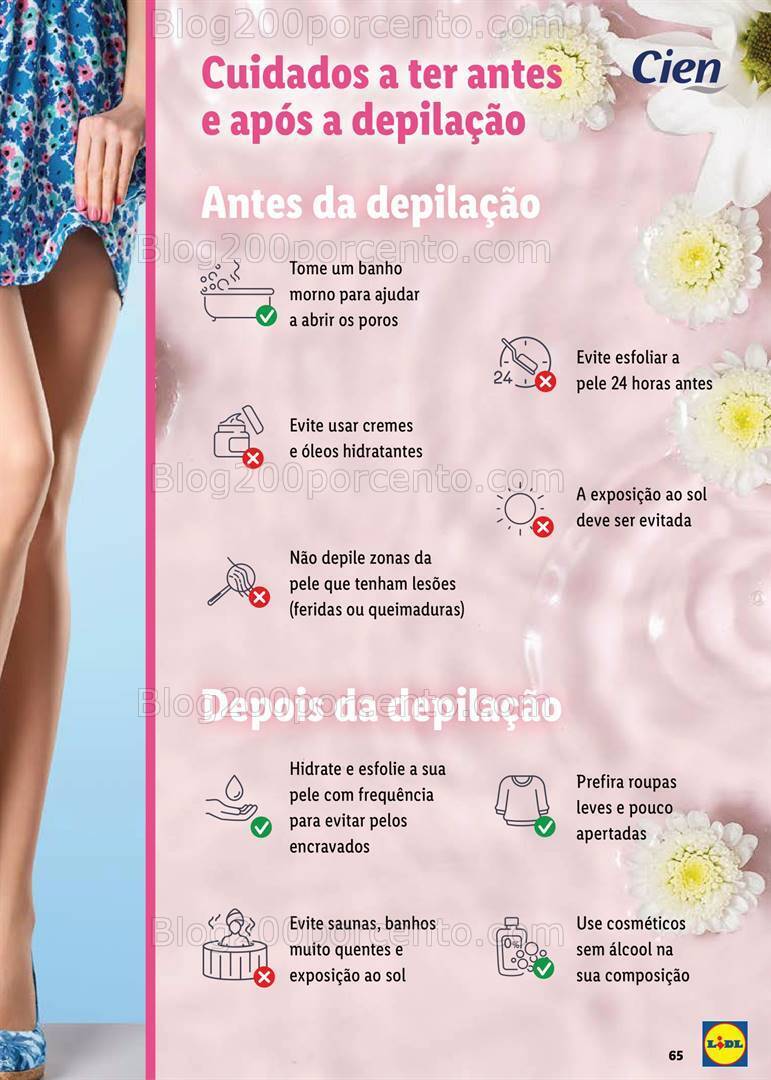 Antevisão Folheto LIDL Cien Beleza Novidades a Partir de 23 Fevereiro