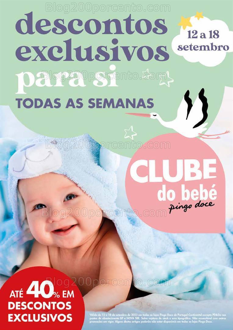 Antevisão Folheto PINGO DOCE Especial Bebé Promoções de 12 a 18 setembro