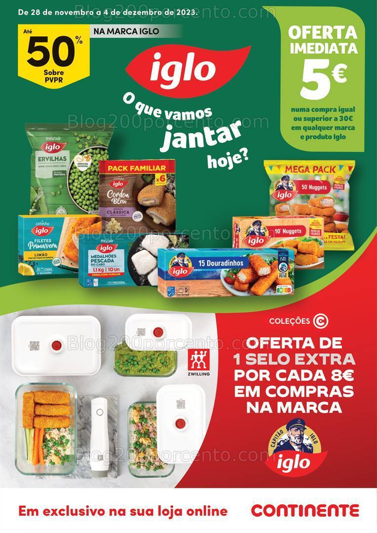 Antevisão Folheto CONTINENTE Extra Promoções de 28 novembro a 4 dezembro
