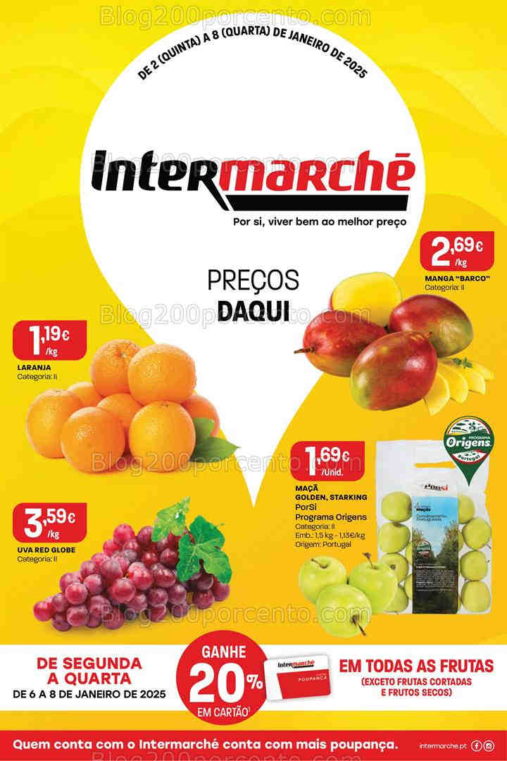 Antevisão Folheto INTERMARCHÉ Contact Promoções de 2 a 8 janeiro
