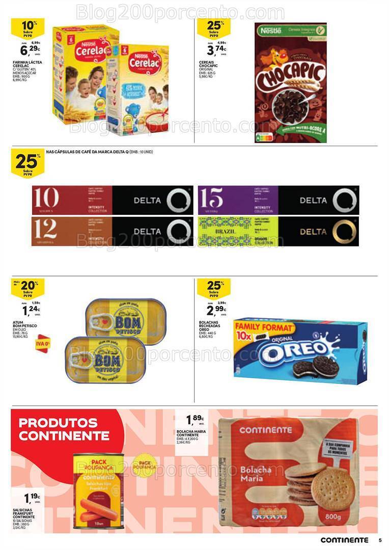 Antevisão Folheto CONTINENTE Abertura Monumental Promoções de 14 a 18 setembro