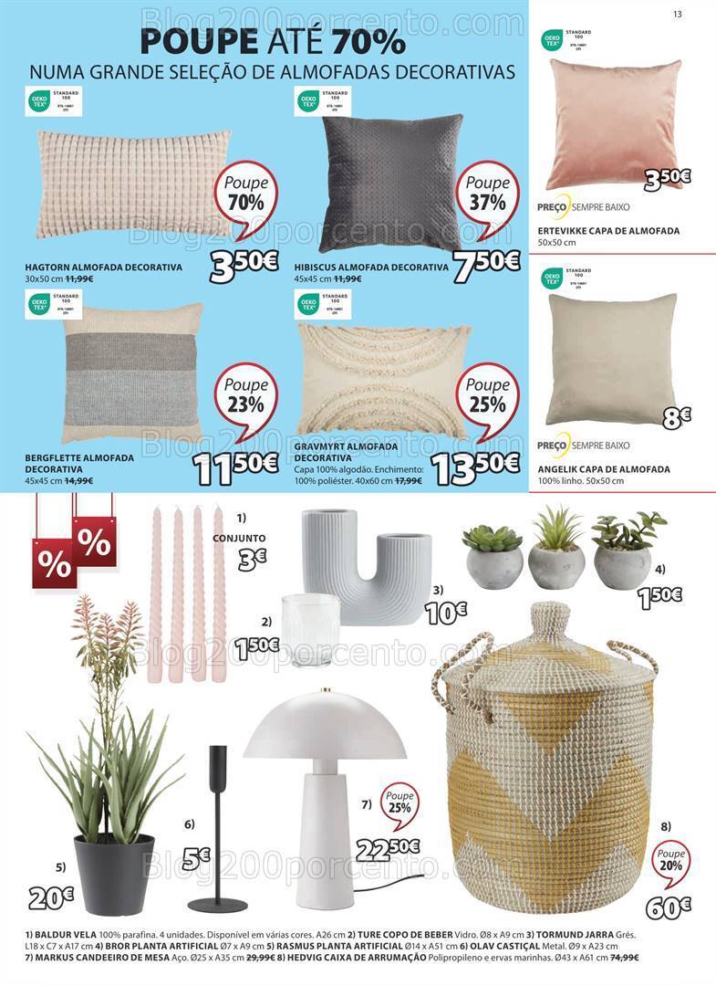 Antevisão Folheto JYSK Promoções de 4 a 31 janeiro