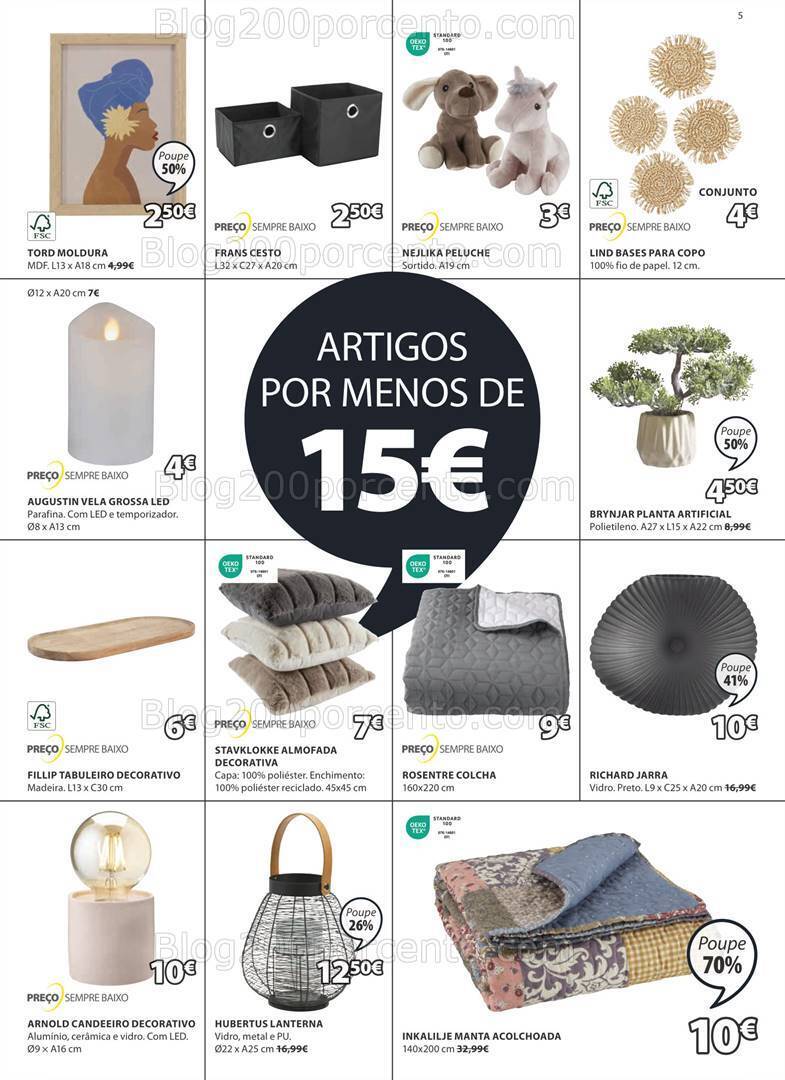 Antevisão Folheto JYSK Promoções de 25 a 31 janeiro