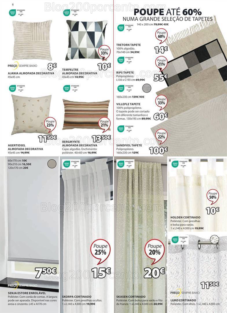 Antevisão Folheto JYSK Promoções de 25 a 31 janeiro