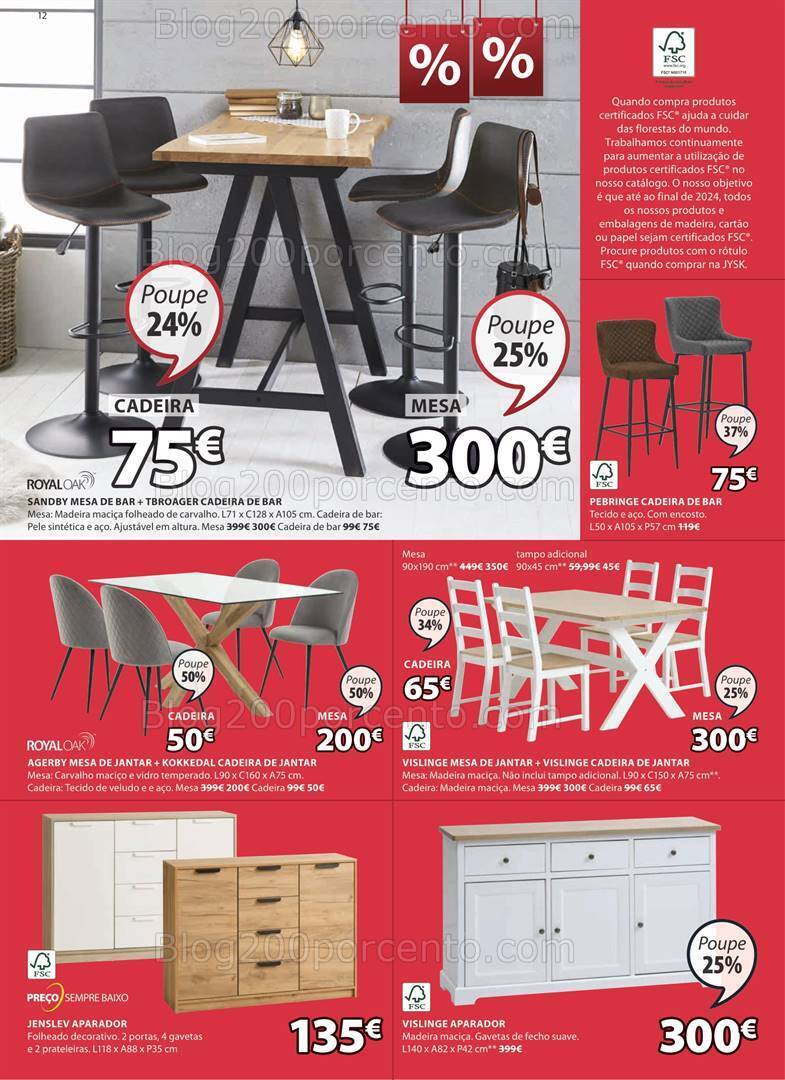 Antevisão Folheto JYSK Promoções de 25 a 31 janeiro