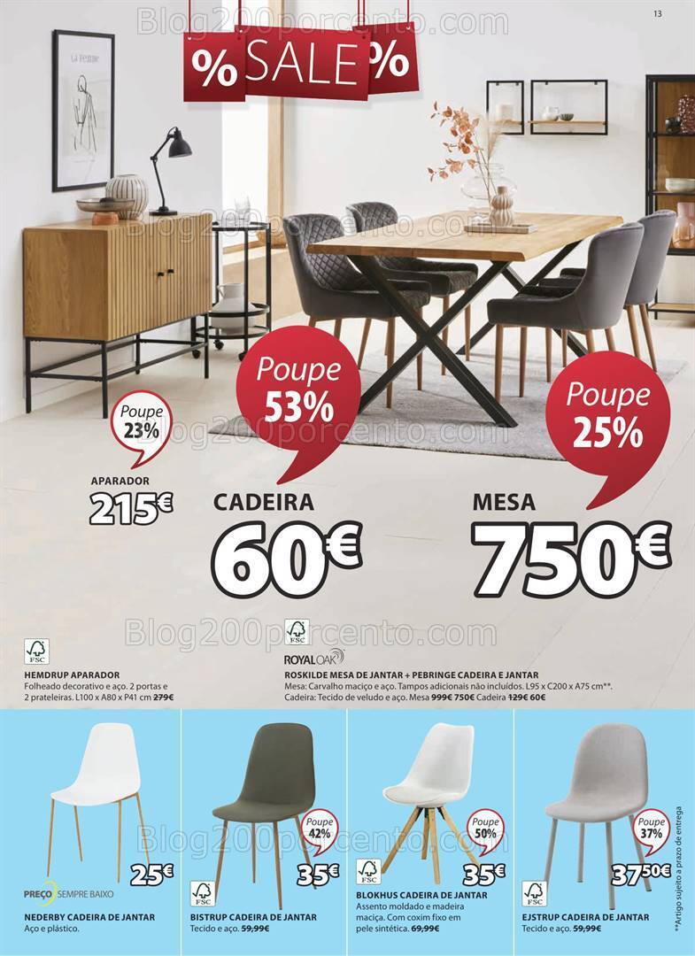 Antevisão Folheto JYSK Promoções de 25 a 31 janeiro