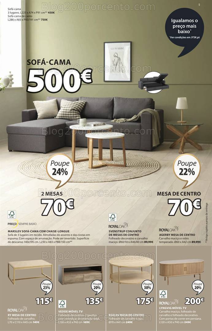 Antevisão Folheto JYSK Promoções de 1 fevereiro a 6 março