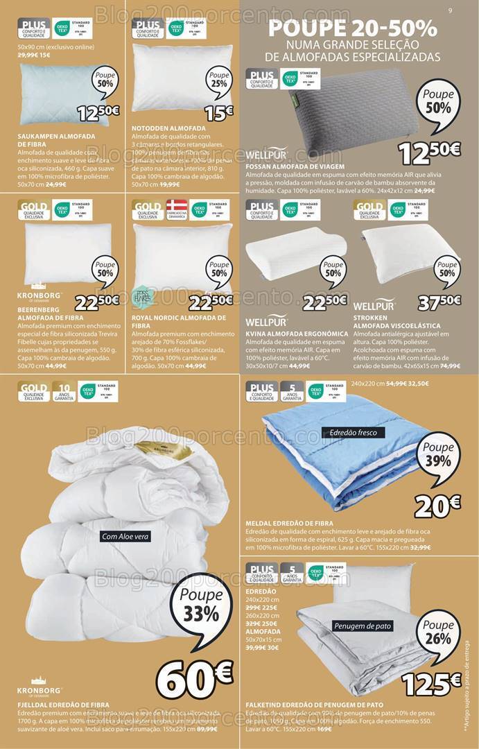 Antevisão Folheto JYSK Promoções de 1 fevereiro a 6 março