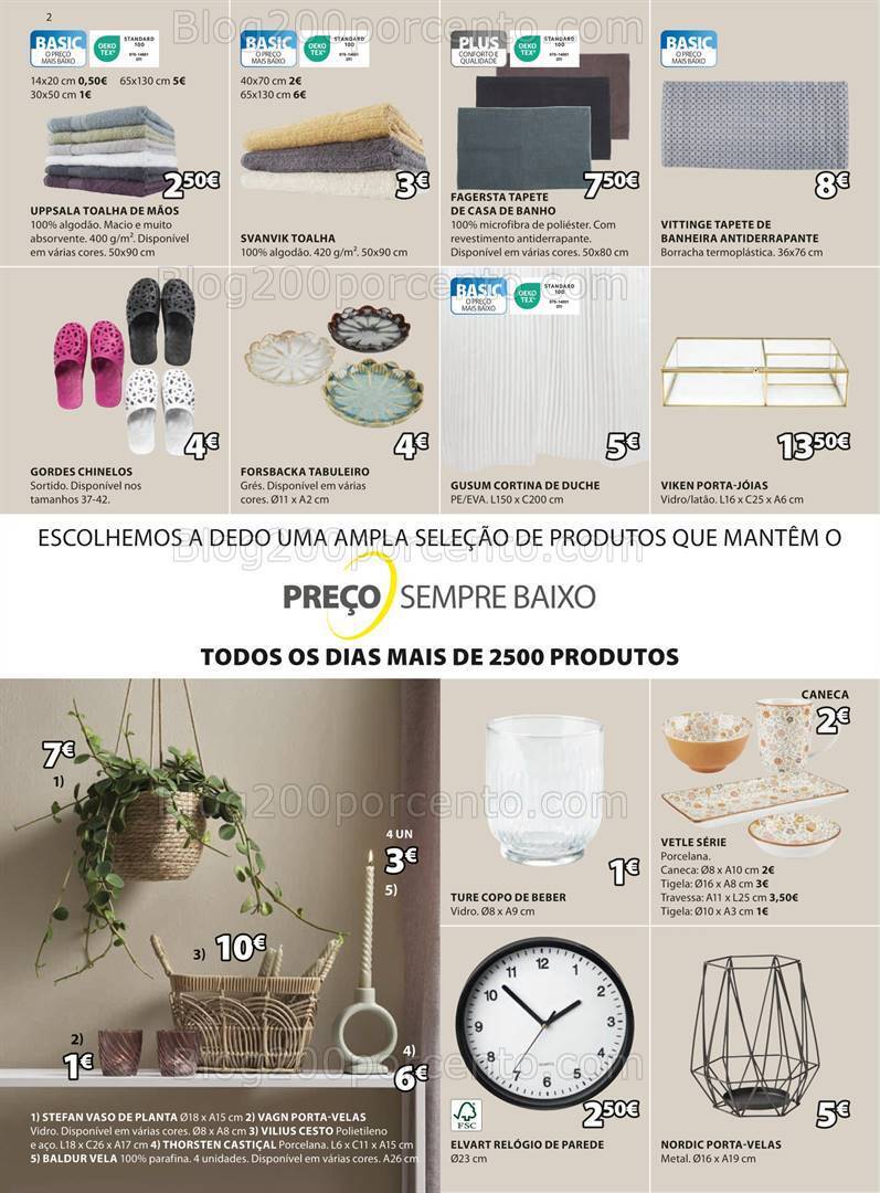 Antevisão Folheto JYSK Promoções de 22 fevereiro a 6 março