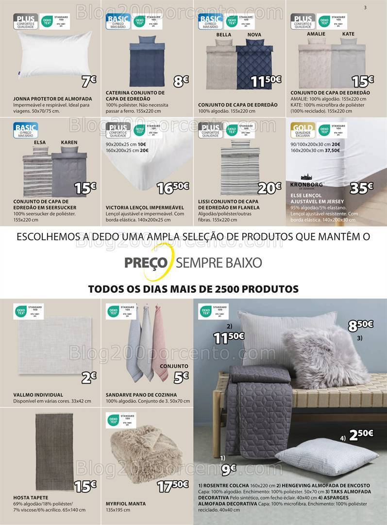 Antevisão Folheto JYSK Promoções de 22 fevereiro a 6 março