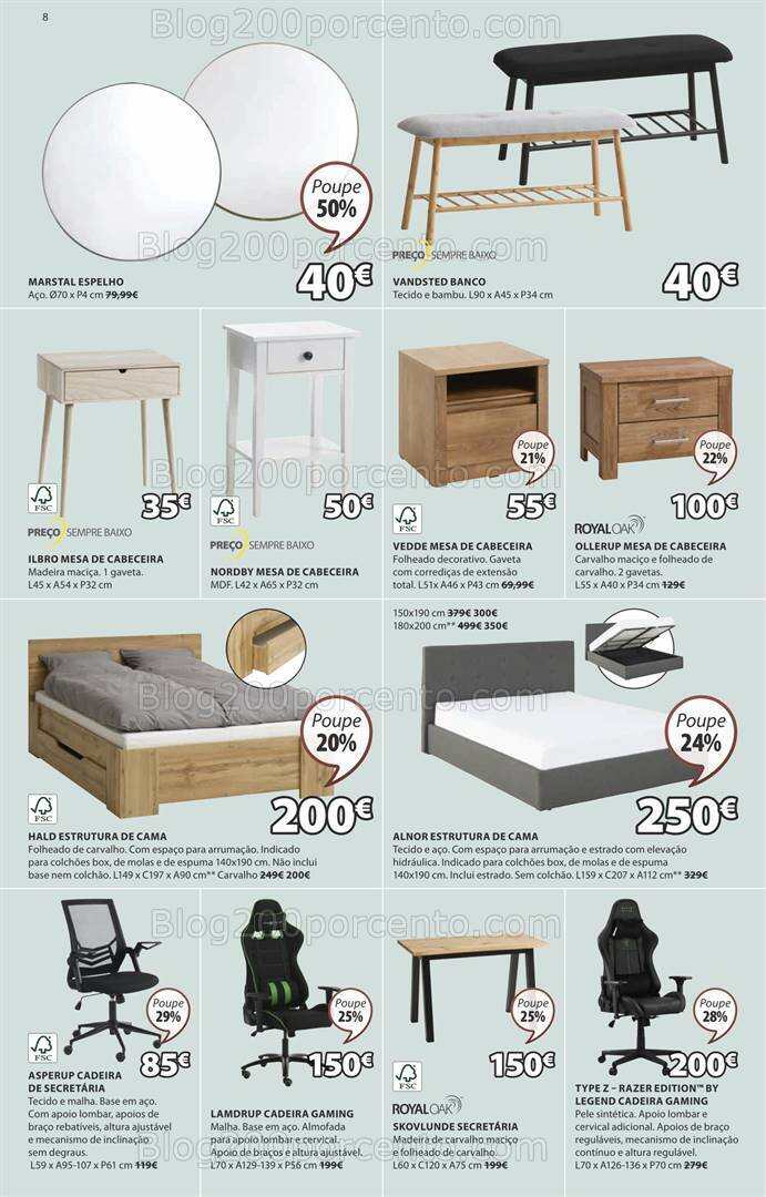 Antevisão Folheto JYSK Promoções de 29 fevereiro a 6 março