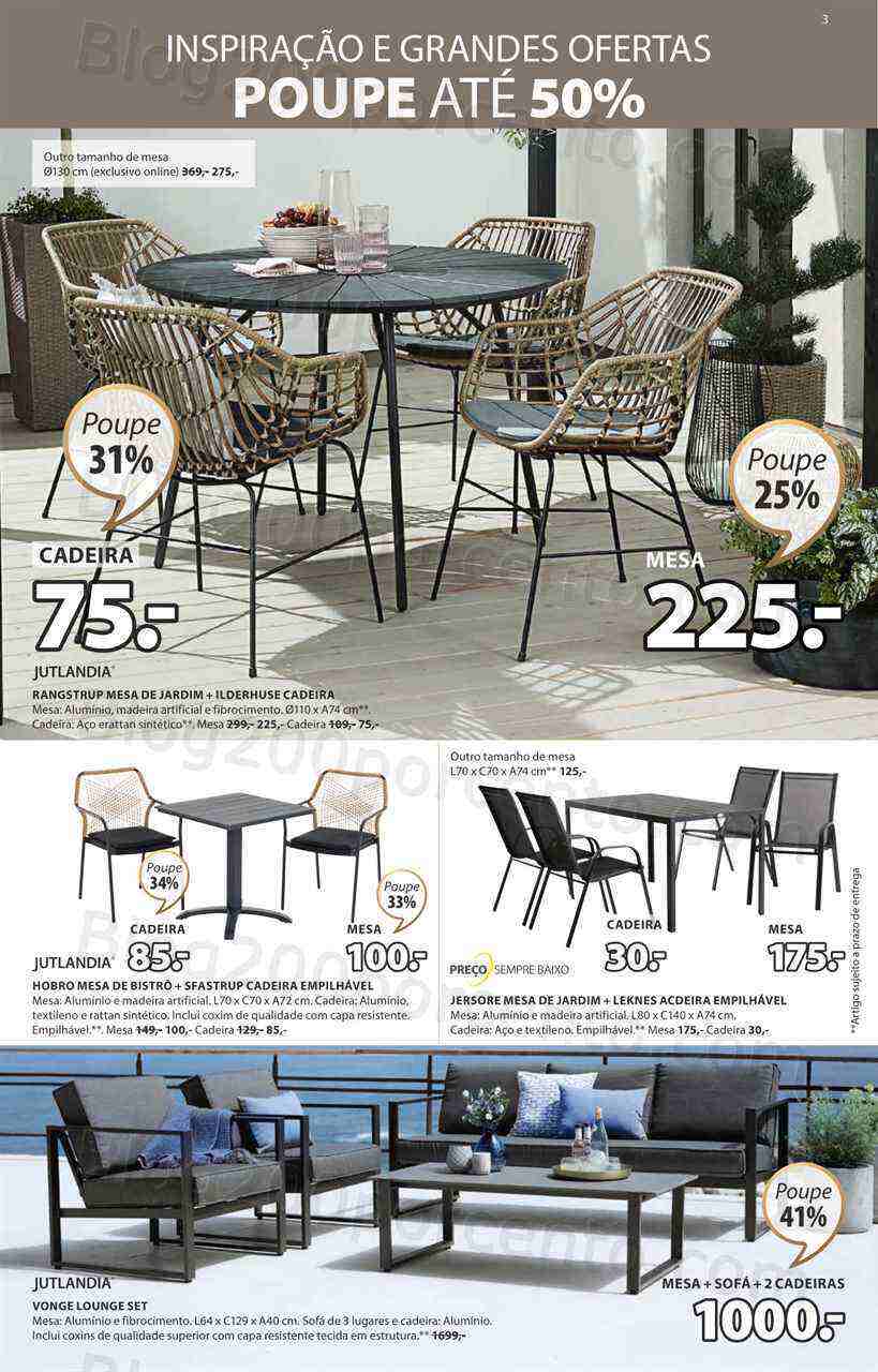 Antevisão Folheto JYSK Promoções de 9 março a 12 abril