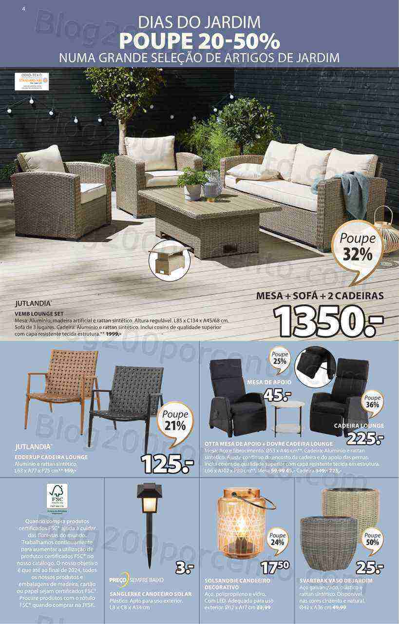 Antevisão Folheto JYSK Promoções de 9 março a 12 abril