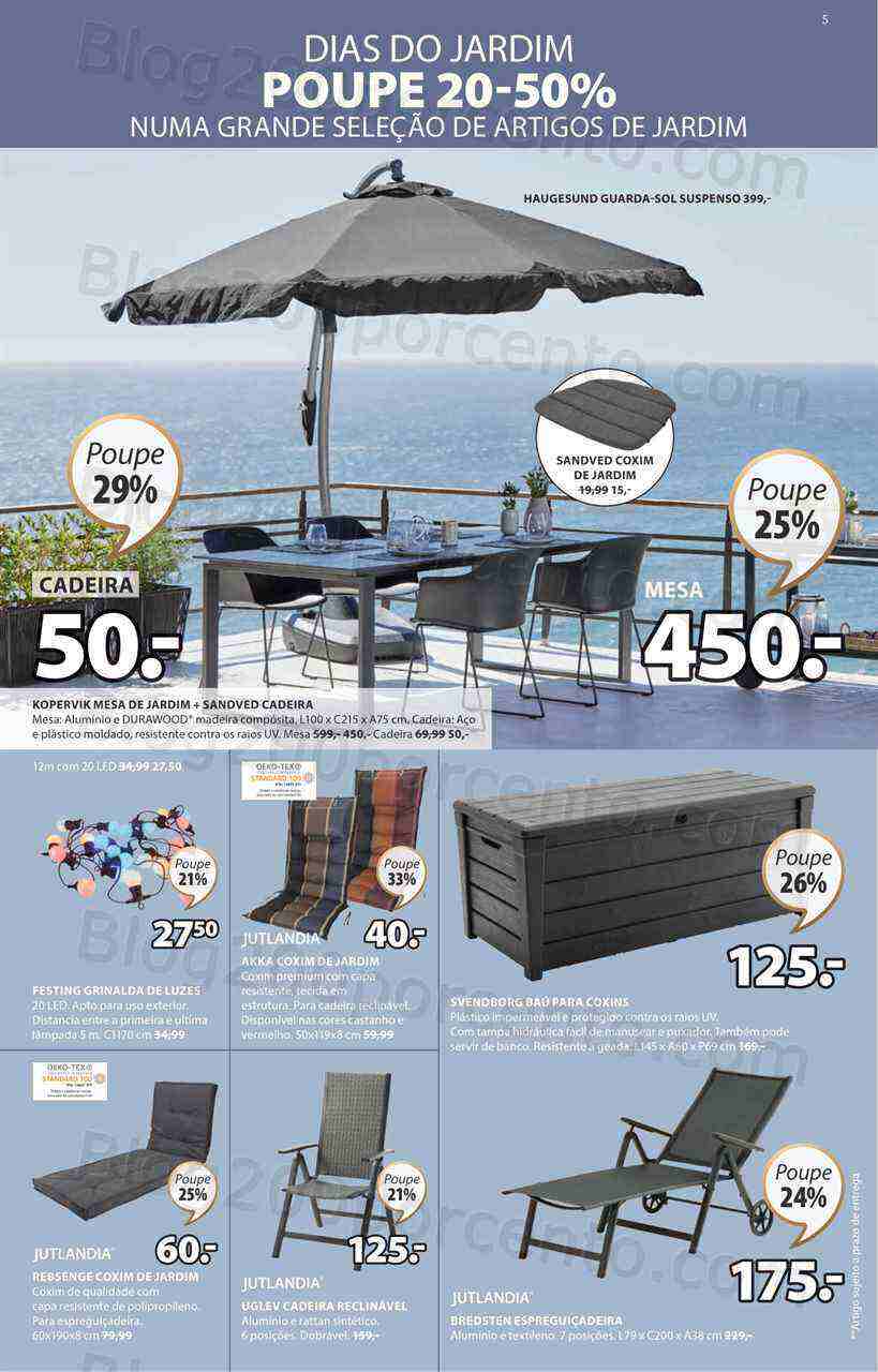 Antevisão Folheto JYSK Promoções de 9 março a 12 abril