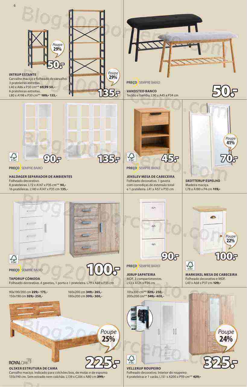 Antevisão Folheto JYSK Promoções de 9 março a 12 abril