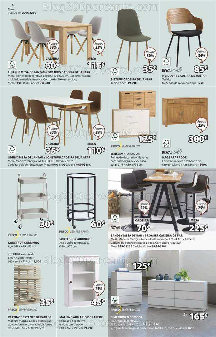 Antevisão Folheto JYSK Promoções de 7 março a 14 abril