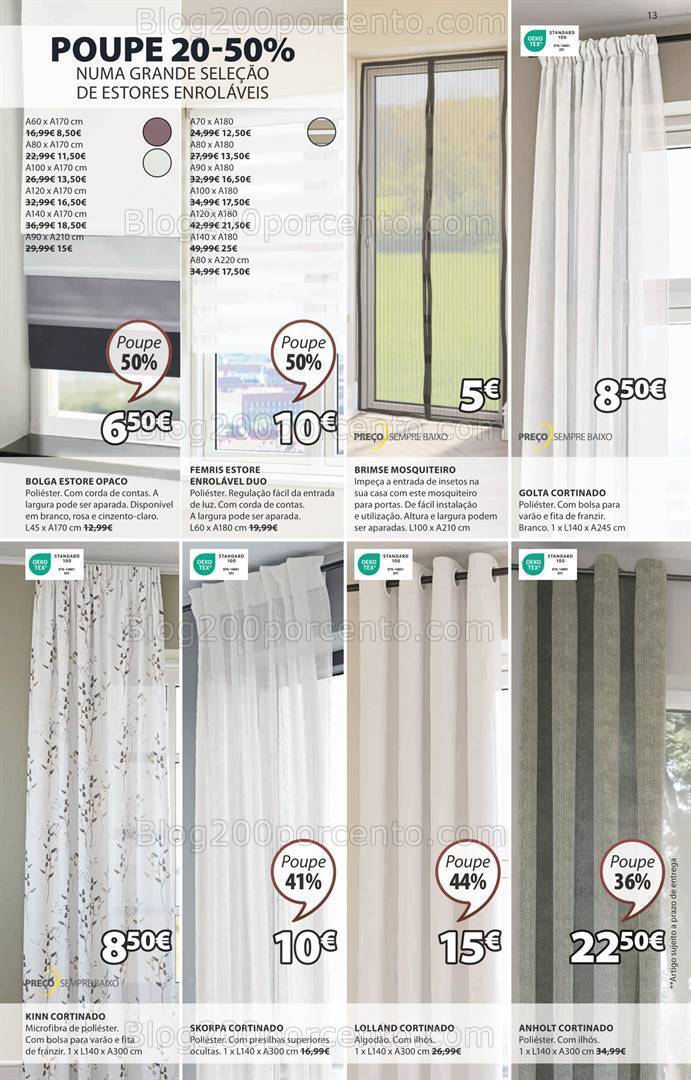 Antevisão Folheto JYSK Promoções de 7 março a 14 abril