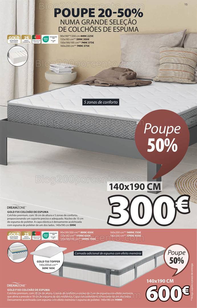 Antevisão Folheto JYSK Promoções de 7 março a 14 abril