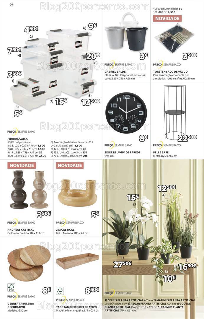 Antevisão Folheto JYSK Promoções de 7 março a 14 abril