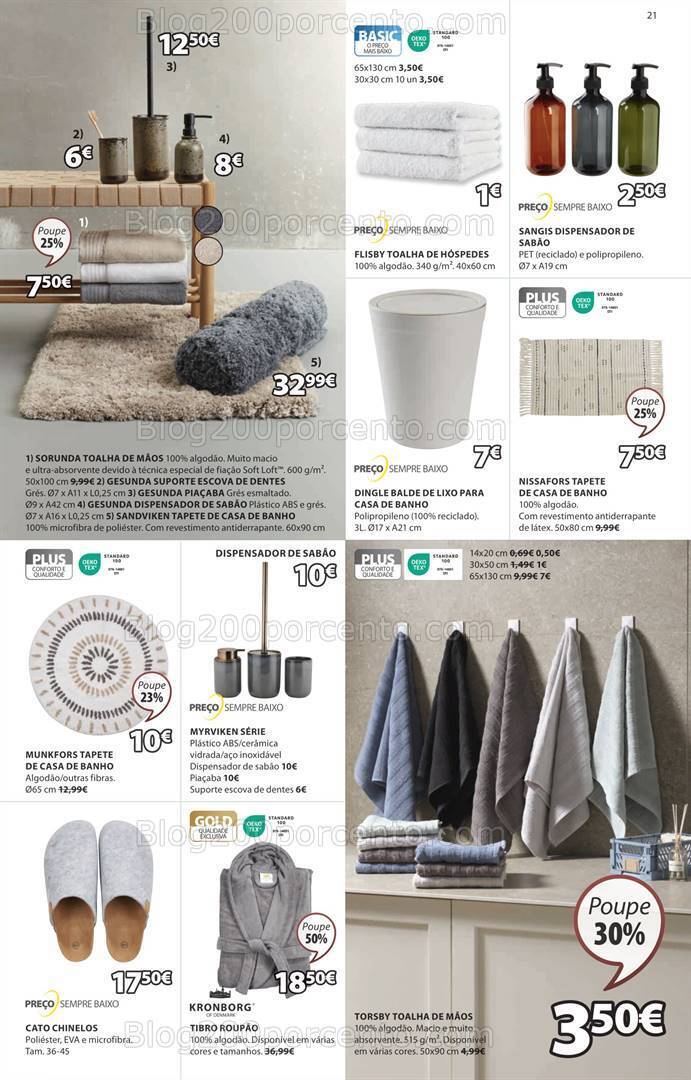 Antevisão Folheto JYSK Promoções de 7 março a 14 abril