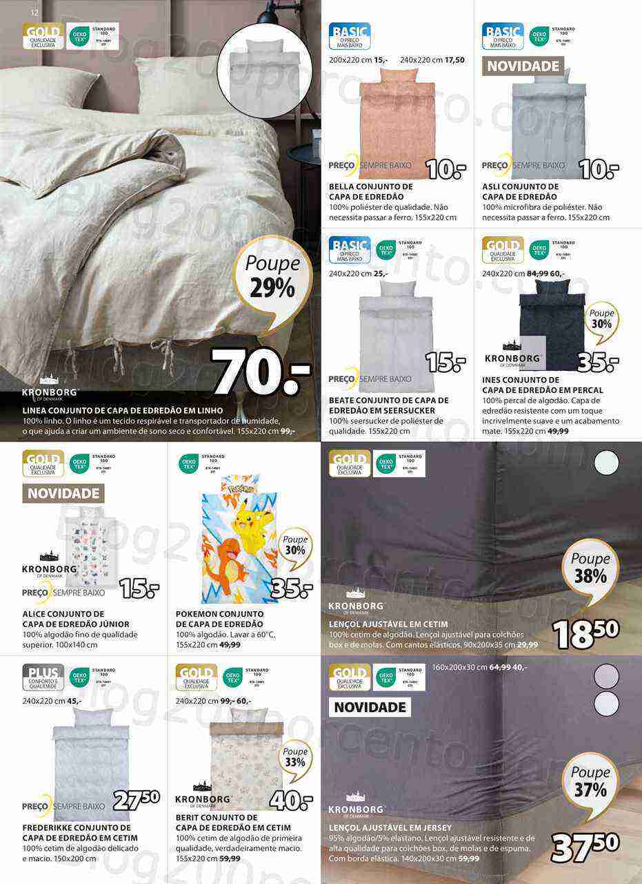 Antevisão Folheto JYSK Promoções de 16 março a 16 abril