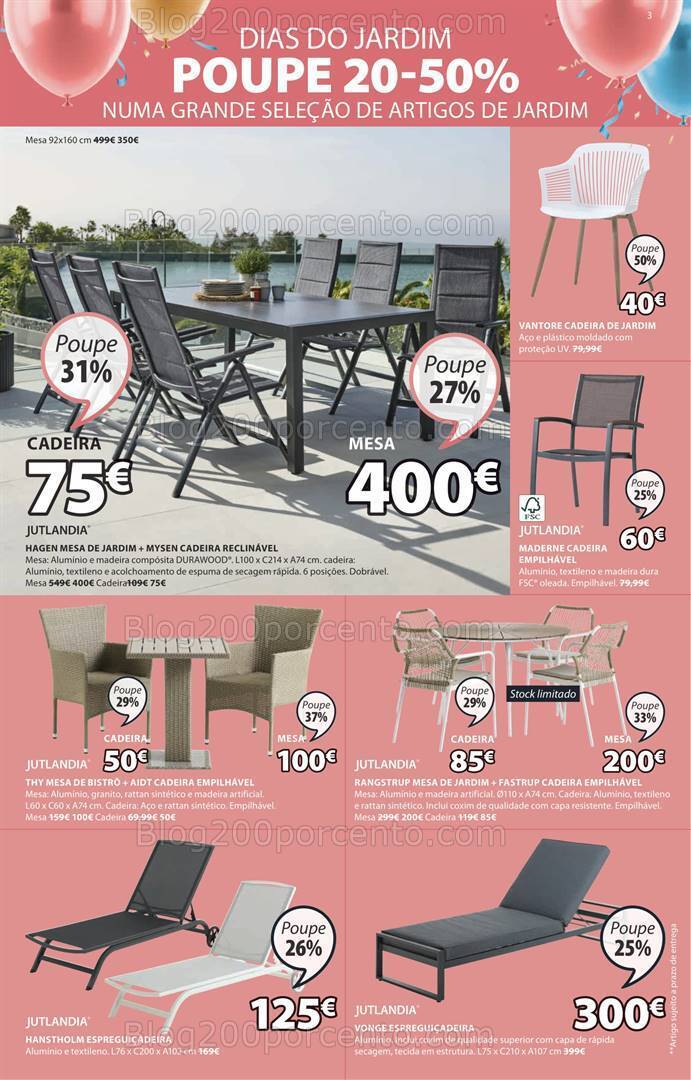 Antevisão Folheto JYSK Promoções de 4 a 14 abril