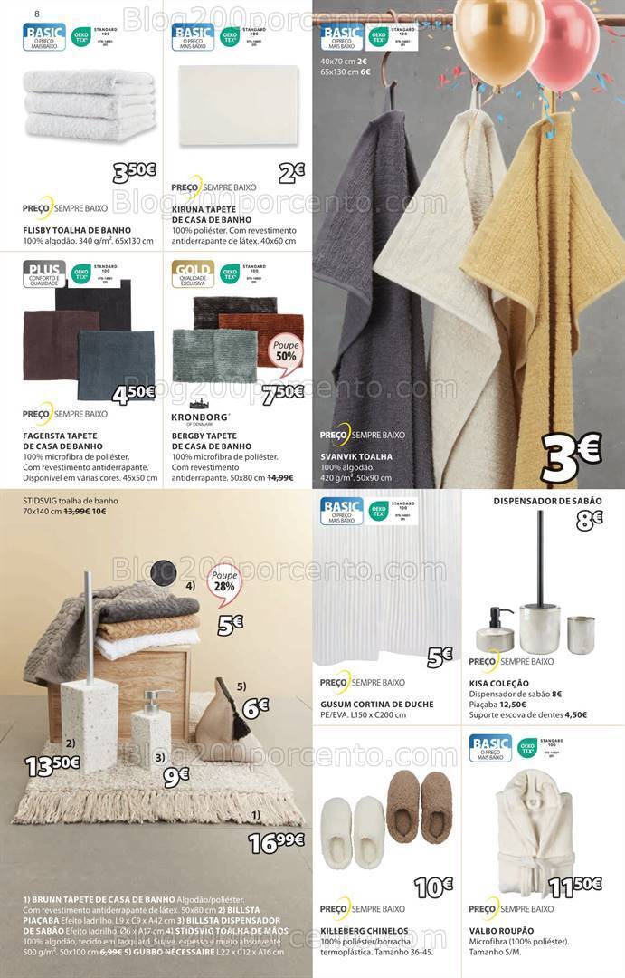 Antevisão Folheto JYSK Promoções de 4 a 14 abril