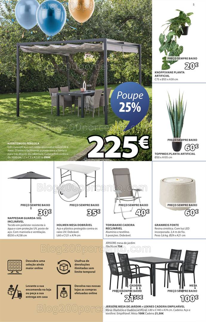 Antevisão Folheto JYSK Promoções de 10 a 30 abril