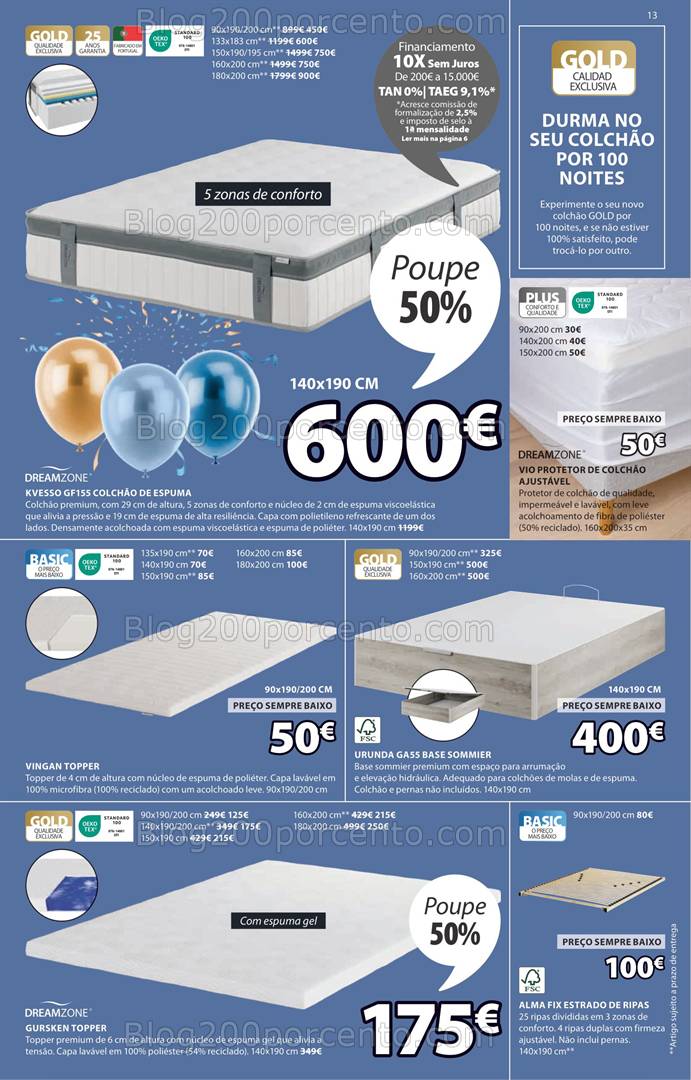 Antevisão Folheto JYSK Promoções de 10 a 30 abril