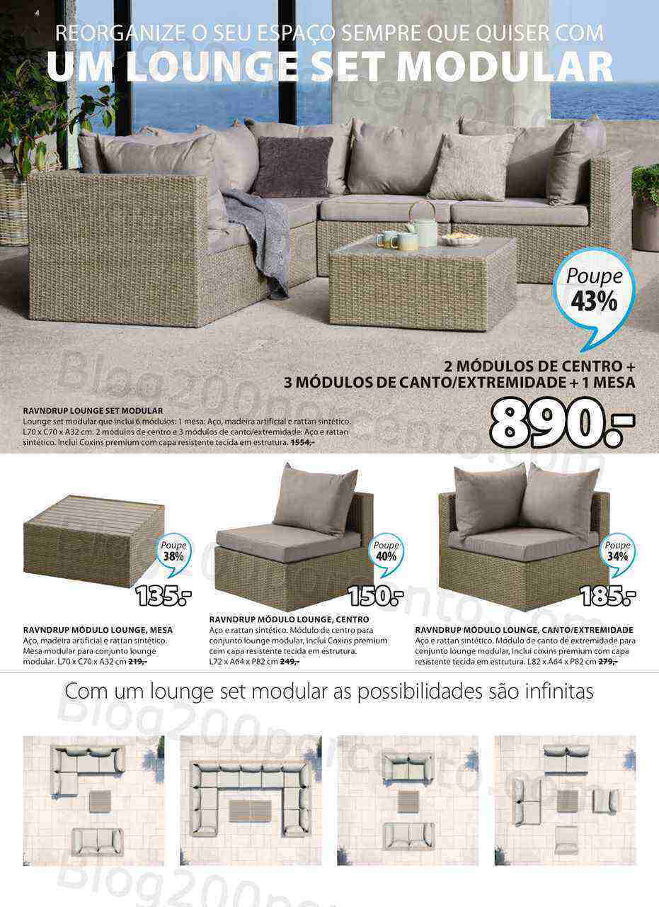 Antevisão Folheto JYSK Promoções de 20 abril a 17 maio