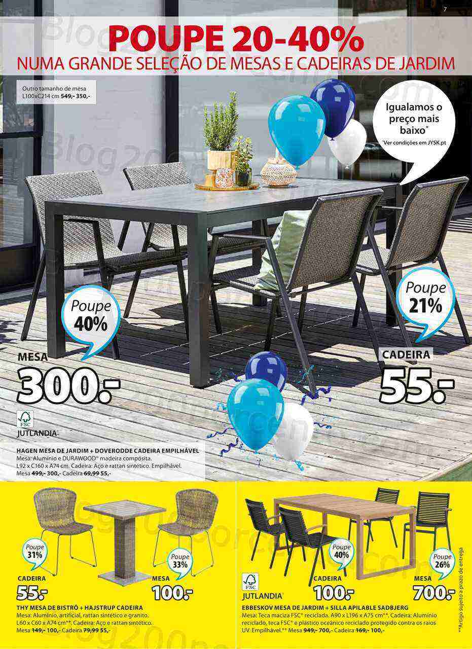 Antevisão Folheto JYSK Promoções de 20 abril a 17 maio
