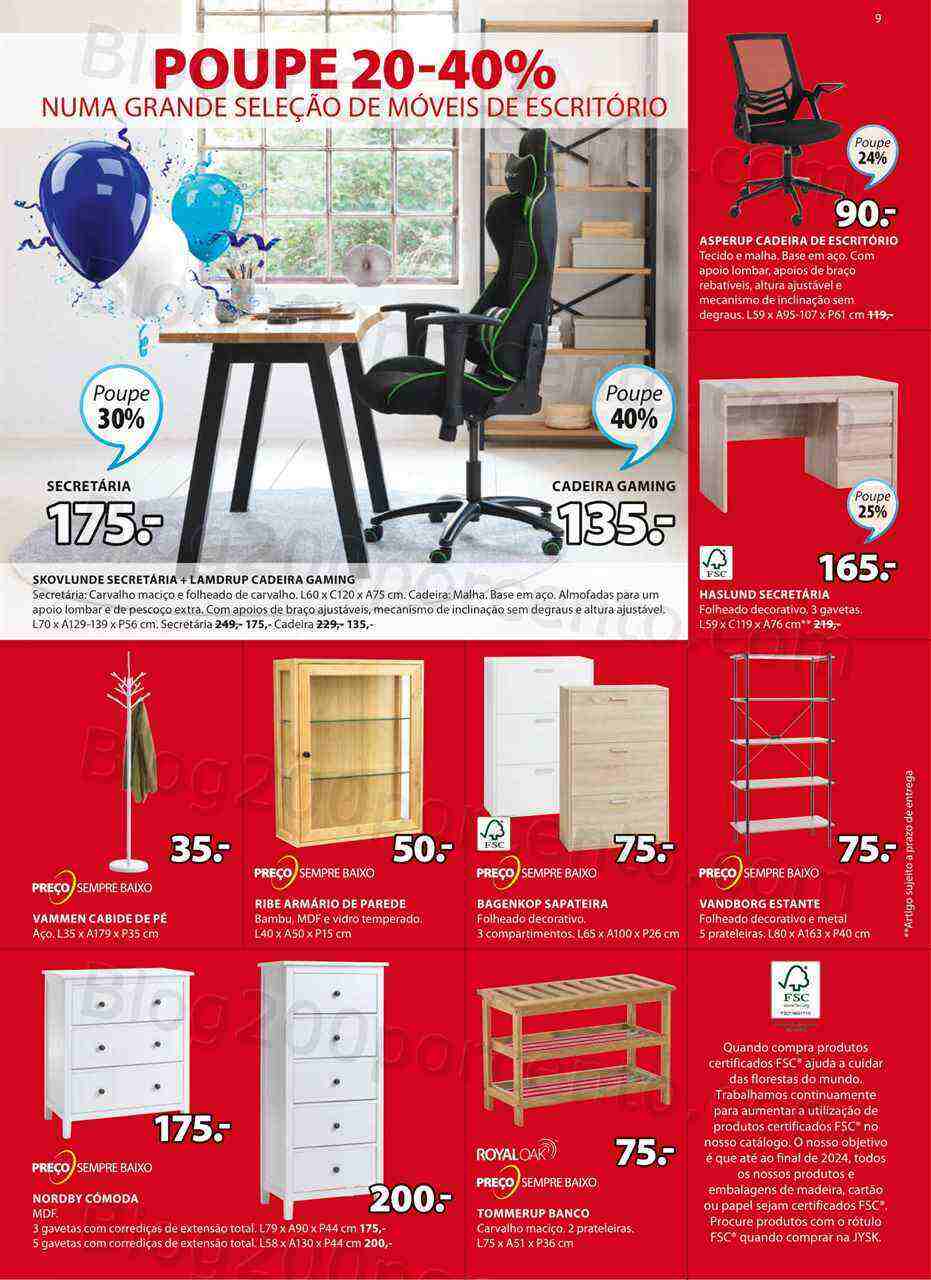 Antevisão Folheto JYSK Promoções de 20 abril a 17 maio