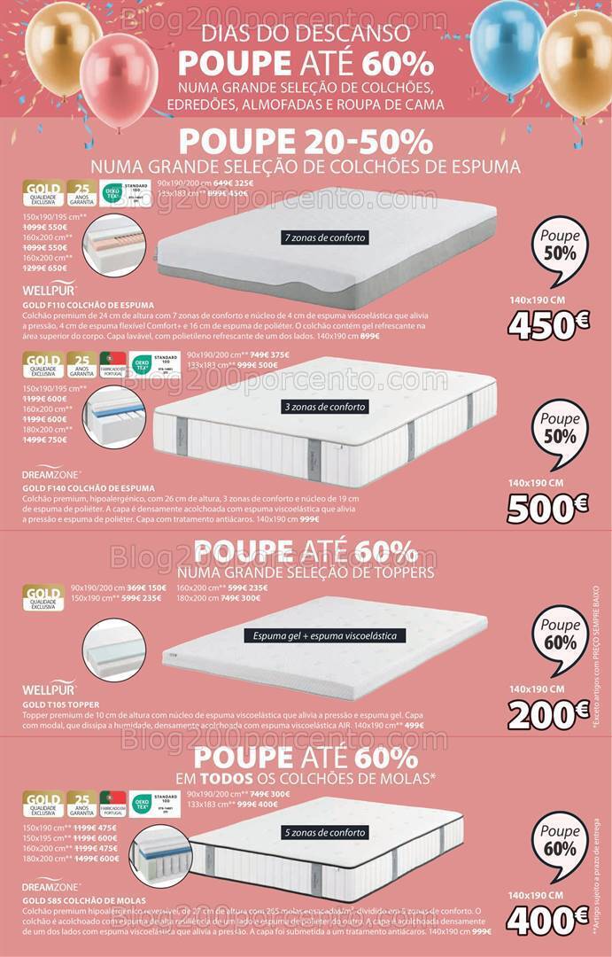 Antevisão Folheto JYSK Aniversário Promoções de 11 abril a 15 maio