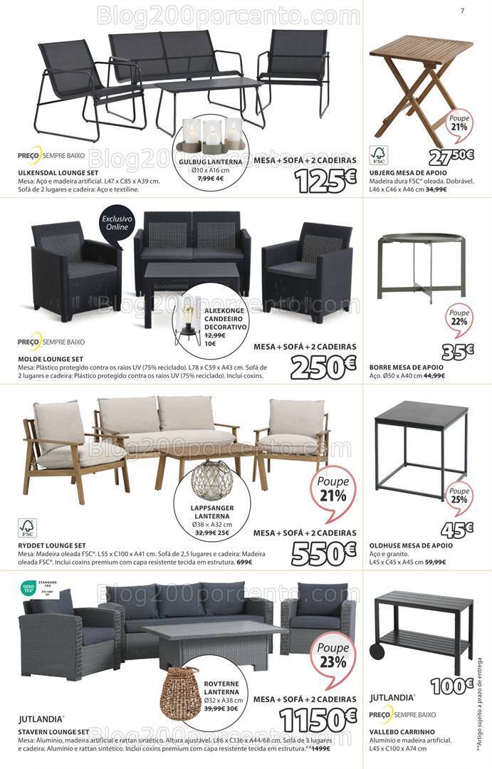 Antevisão Folheto JYSK Aniversário Promoções de 11 abril a 15 maio