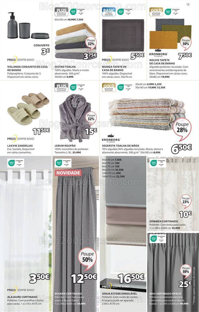 Antevisão Folheto JYSK Aniversário Promoções de 11 abril a 15 maio