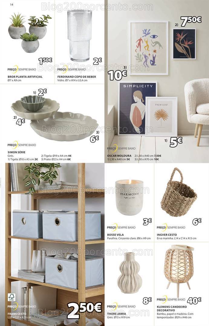 Antevisão Folheto JYSK Aniversário Promoções de 11 abril a 15 maio