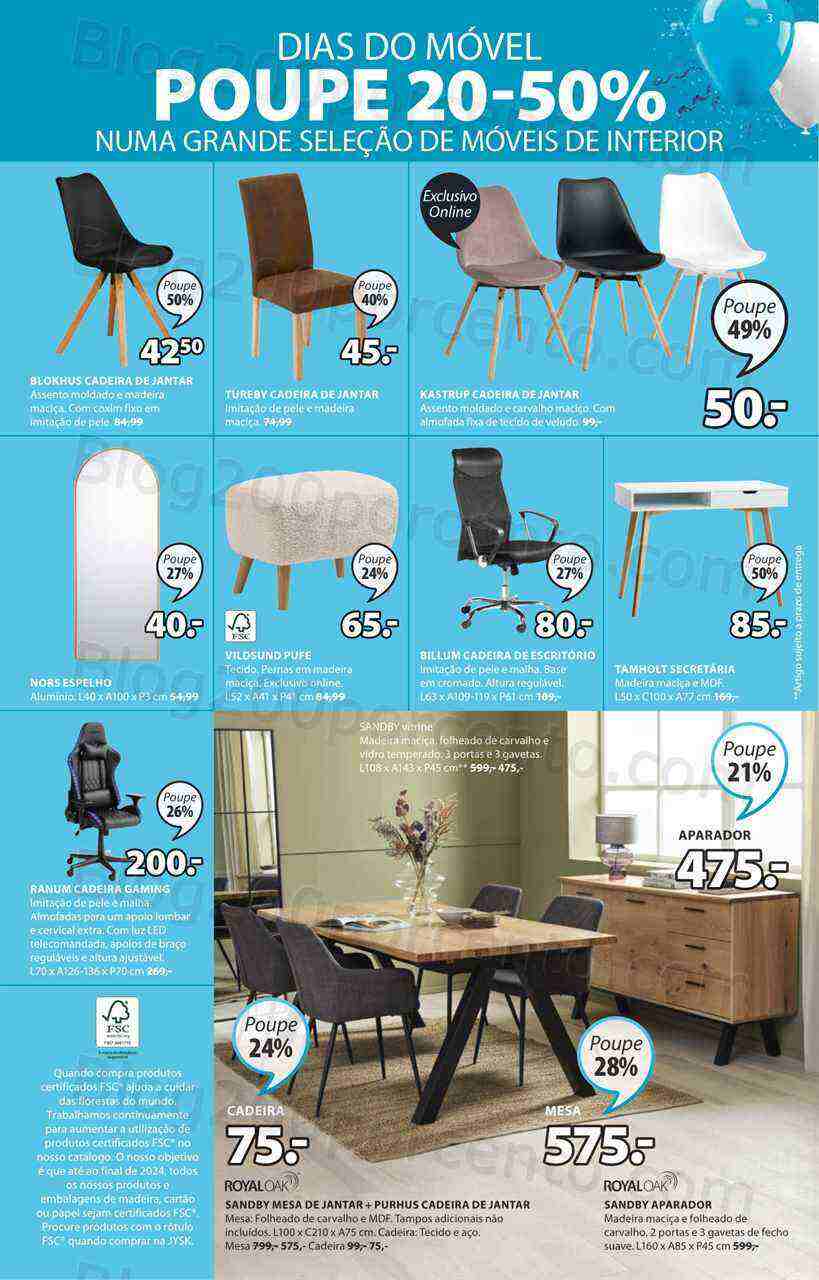 Antevisão Folheto JYSK Promoções de 27 abril a 17 maio