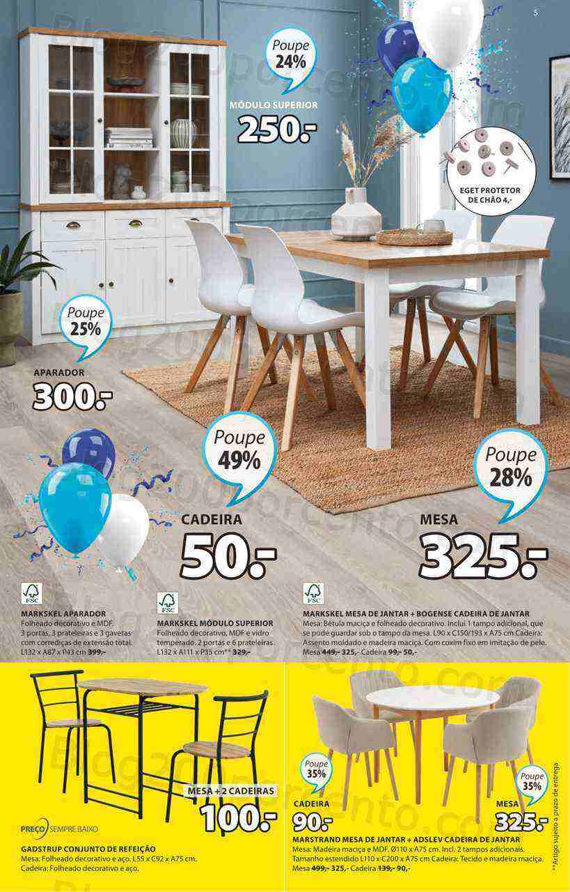Antevisão Folheto JYSK Promoções de 27 abril a 17 maio