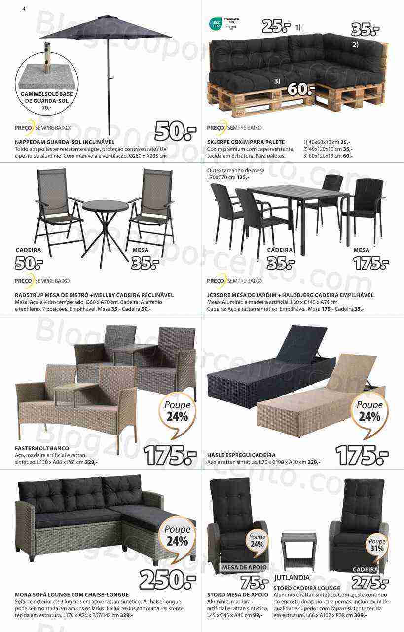 Antevisão Folheto JYSK Promoções de 4 a 17 maio