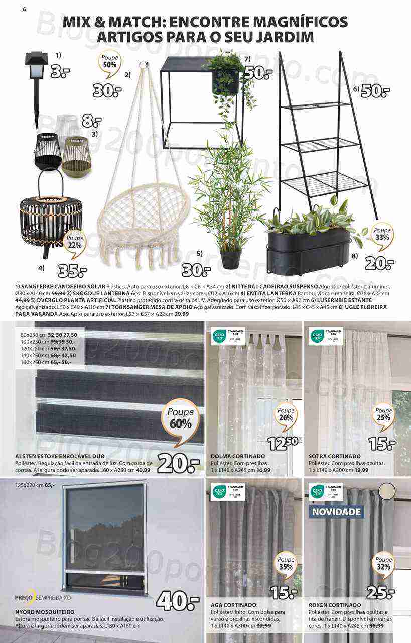 Antevisão Folheto JYSK Promoções de 4 a 17 maio