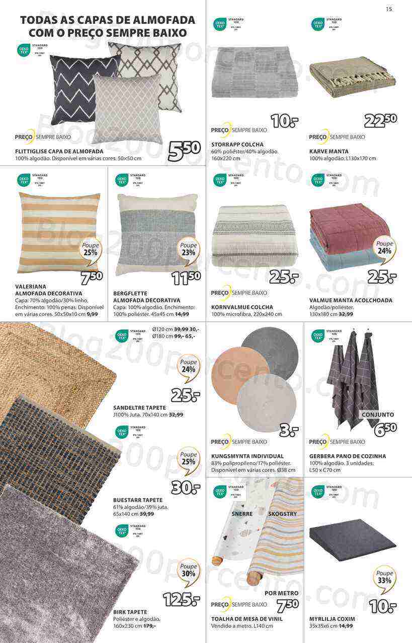 Antevisão Folheto JYSK Promoções de 4 a 17 maio